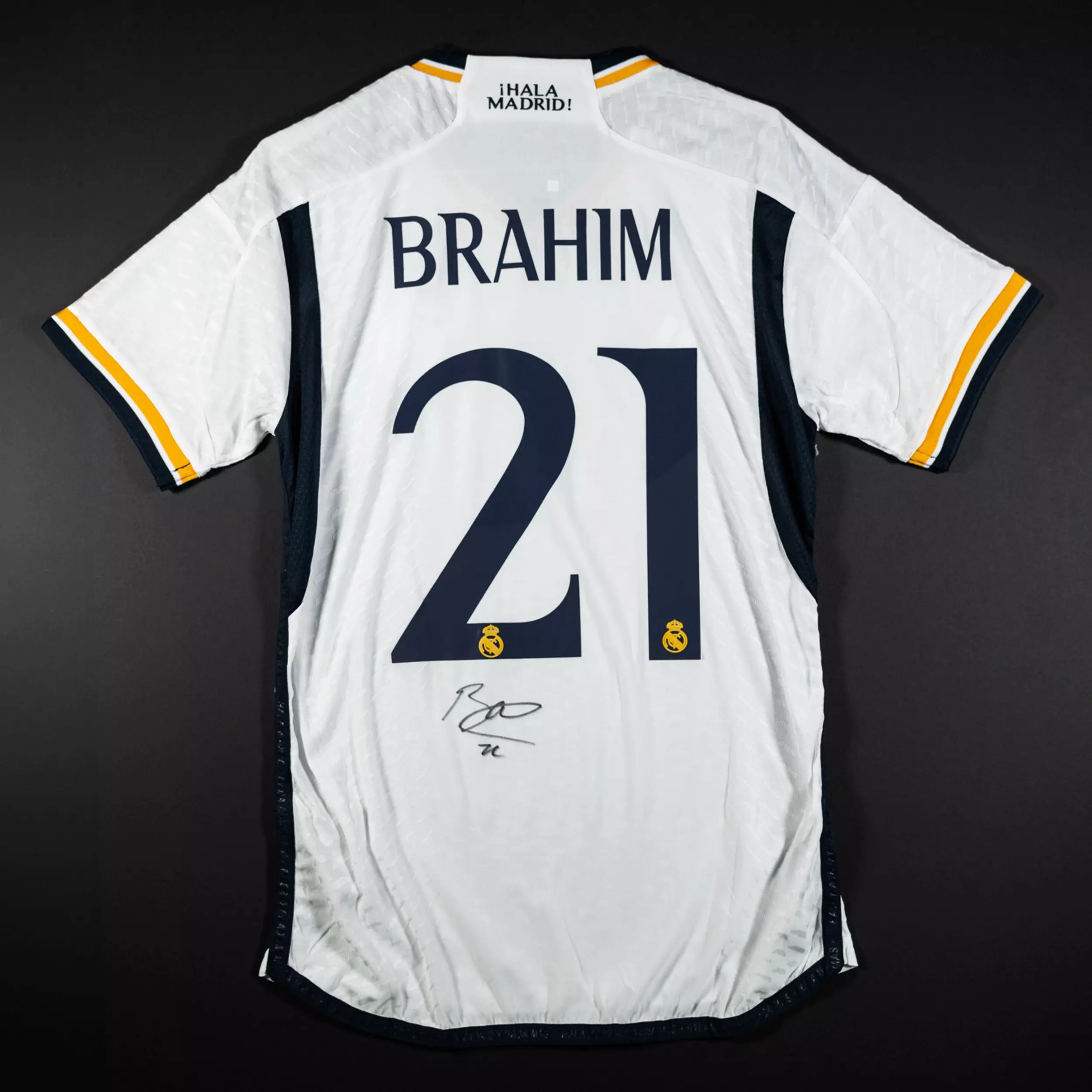 Jersey Firmado Brahim Diaz - Real Madrid